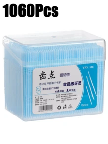 400/200pcs Disposable Boxed Toothpicks, Portable Ultra-Fine Double-Headed Toothpick Brush, Disposable Plastic Toothpicks, Dental Interdental Brush, Oral Care Toothpicks, Random Packaging - Multicolor - View 14