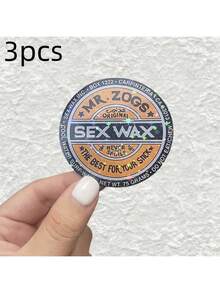 80s Retro Surfboard Vinyl Stickers, Suitable For Laptop, Car, Helmet, Motorcycle, Water Bottle, Bumper School Supplies - Multicolor - View 14