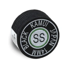 14mm High-End Billiard Cue Tips - S/M/H/SS & 1pc, Black High-Quality Material For Enhanced Accuracy And Durability - Suitable For Professional And Casual Players, Billiard Accessories, Essential For Game Rooms, Durable Performance, Top Choice For Competitive Players