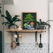 4pcs Reusable Landscape And Pine Tree Stencil Templates, Pine Tree, Sunbird, Tree Pattern Templates For DIY, Wall Art, Craft Design, Fine Art Design, Wooden Furniture, Scrapbooking And Crafts - A - View 6