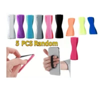 2/5pcs Single-Handed Phone Grip Strap, Portable Finger Ring Phone Holder, Phone Grip Strap, Phone Grip Stand, Handheld