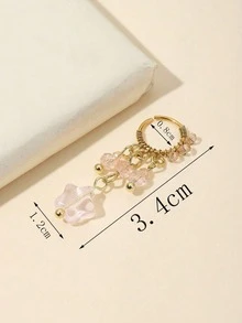 1 chiếc khuyên mũi hình ngôi sao đính đá, trang sức thời trang dành cho nữ, thích hợp làm quà tặng dự tiệc cho bạn bè. - Nhiều màu - Xem 7