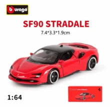 Modelo a escala 1:64 de  SF90 de metal fundido - Colección de coches de juego - SF90 Stradale - Ver 3