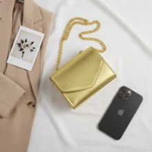 Women Shoulder Bags - Dorado - Ver 1