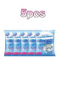 jakehoe 1pc/3pcs/5pcs/10pcs Washing Machine Cleaning Powder. Suitable For Various Washing Machines: Wall-Mounted, Pulsator, Drum, And Old-Style Washing Machines. 1. Place An Appropriate Amount Of The Product Into The Washing Machine. 2. Add Water And Run For About 5 Minutes For The Product To Fully Dissolve. If The Dirt Buildup Is Severe, It Is Recommended To Soak In 40°C-60°C Warm Water. 3. Pause The Operation And Soak For 3 Hours. For First-Time Use Or Severe Dirt Buildup, It Is Recommended To Soak For 5-8 Hours. - Multicolor - View 10
