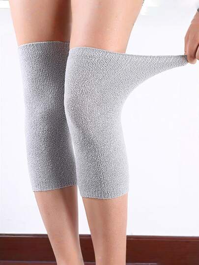 1 Pair Warm Knee Pads, Men And Women Knee Support For Kneecap Protector Leg, Knee Braces For Cold Weather, Outdoor, Running, Mountaineering, Office Use, Gift For Mothers, Elderly, And Outdoor Enthusiasts