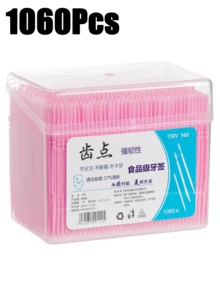 400/200pcs Disposable Boxed Toothpicks, Portable Ultra-Fine Double-Headed Toothpick Brush, Disposable Plastic Toothpicks, Dental Interdental Brush, Oral Care Toothpicks, Random Packaging - Multicolor - View 15