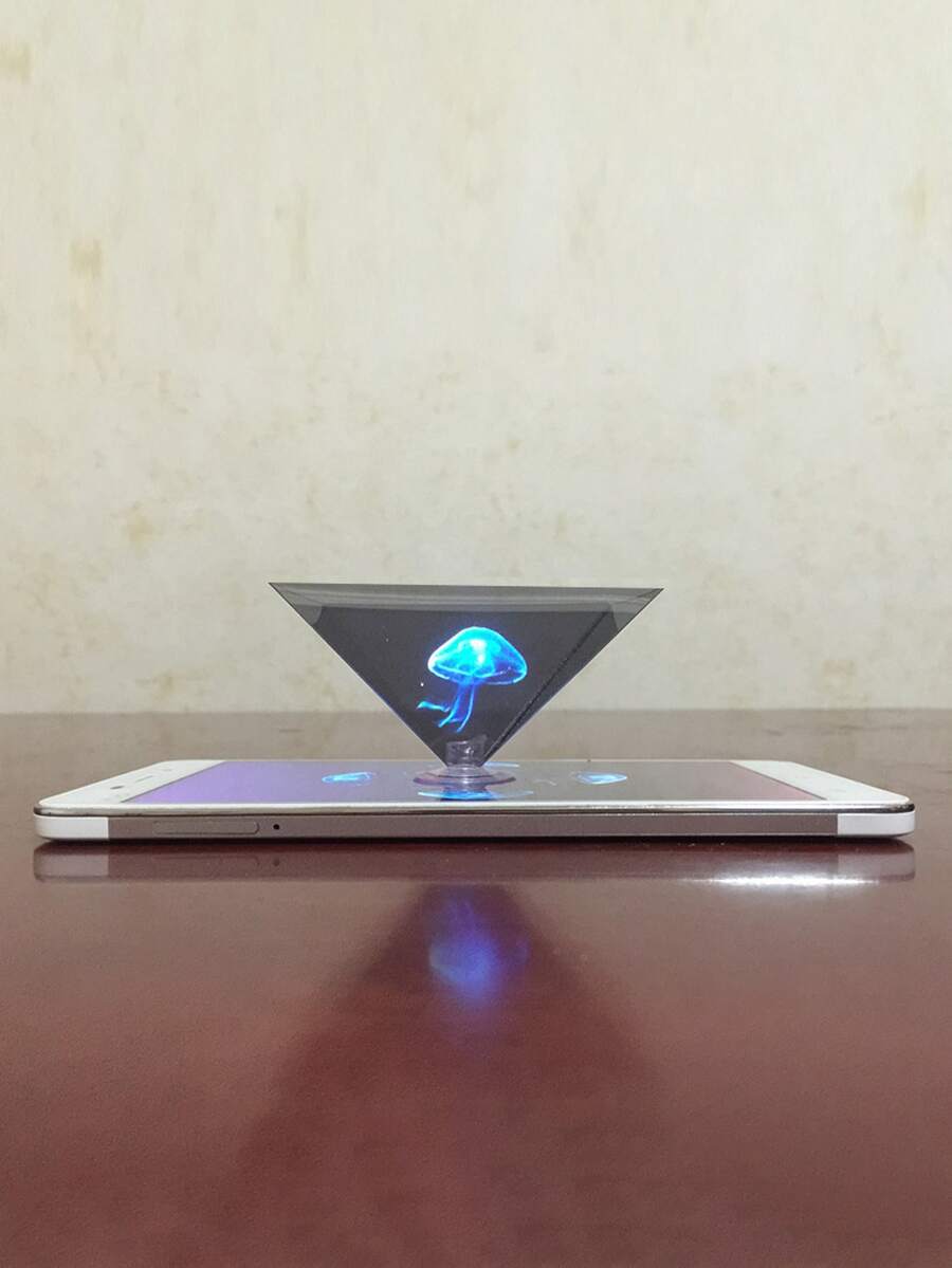 3D Holographic Projector Kit - STEM Education Tool, For Home Learning, Physics Optics Experiments, DIY Science Experiments, Spectrum Analysis, Home Lab Projects | Dynamic Visual Effects | Detailed Imagery, Holographic Display