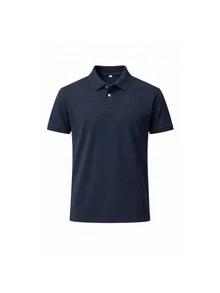 Kit 3 Premium Piquet Men's Polo Shirts – Casual & Social - 綠色M+灰色+藍色M - 查看 5