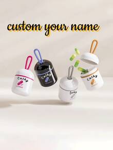 1pc Customizable Name Portable Medicine Box, Large Capacity First Aid Medical Box For Outdoor Hunting, Hiking, Camping, Convenient To Carry, Suitable For Graduation Season And Holiday Travel - Multicolor - View 2