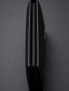 1Pcs Men S Slim Wallet Genuine Leather Multiple Card Slots Cash Pocket Bifold Horizontal Design RFID Blocking Technology Minimalist Style Lightweight Durable Construction Professional Business Wallet Perfect For Daily Carry Office Work Business Meetings Client Presentations Conference Attendance Networking Events Job Interviews Formal Occasions Date Nights Wedding Ceremonies Anniversary Dinners Holiday Parties Travel Abroad Airport Security Hotel Stays Weekend Outings Shopping Trips Commuting To Work University Campus Graduation Ceremonies Casual Fridays Theater Visits Restaurant Dining Bar Gatherings Golf Games Country Club Events Sports Games Music Concerts Outdoor Activities Ideal For Working Professionals Businessmen Executives Students Graduates Travelers Commuters Modern Men Practical Father S Day Birthday Christmas Anniversary Gift - Black - View 6