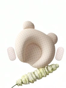 1个新生儿定型枕，适合0-1岁宝宝，三角形矫正枕，午睡枕，符合人体工学设计，最大限度保护宝宝脊椎