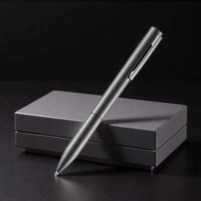 A High-End Metal Ballpoint Pen/Classic Office And Business Gift Pen/Smooth Writing/Elegant And High-End Executive Pen For Men And Women/Student Calligraphy Practice Pen/Replaceable Pen Refill