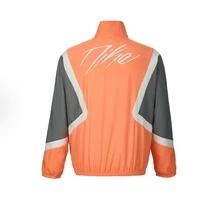 Áo khoác nam Nike AS M NK DF WVN ICON JKT STRTFV phối màu, dáng rộng, phong cách retro thể thao, cổ đứng, tay dài, màu cam san hô. - Màu Cam san hô - Xem 5