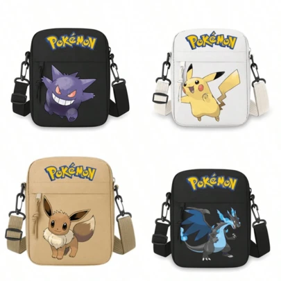 복숭아 나무 패셔너블 미니멀리스트 솔리드 컬러 스몰 크로스바디 백, 캐주얼 에브리데이 나일론 경량 방수 숄더백