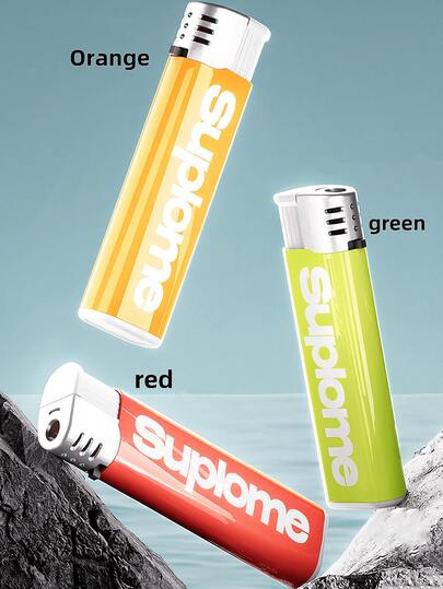 1个/5个创意喷水打火机，逼真打火机恶作剧礼物，派对游戏道具，造型有趣，价格实惠，采用软塑料制成，适合青少年缓解压力，户外露营提神，也是缓解压力趣味派对礼物、生日礼物、节日礼物、恶作剧礼物、单身派对、派对游戏道具的理想选择。