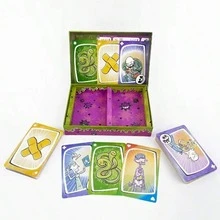 1件 Tranjis 游戏 - 病毒传播！进化卡牌游戏（扩展包）- 卡牌游戏 (TRG-12evo)，最具传染性的卡牌游戏，支持英语、法语和西班牙语，最受欢迎的 2-6 人多人卡牌游戏，情人节游戏、新年游戏、婚礼游戏 - 彩色 - 查看 6