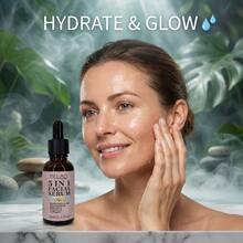 MELAO 5-In-1 Anti-Aging Facial Serum, Infused With Hyaluronic Acid, Niacinamide, Vitamin C, Vitamin E And Collagen, Deeply Hydrating, Brightening, Wrinkle Reducing, Suitable For All Skin Types, 30ml/1.01fl Oz - Dusty Pink - View 7