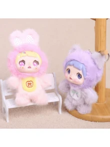 新款树脂水果玩偶钥匙扣，可爱小摆件吊坠，包包挂饰，玩偶，生日/新年礼物 - 彩色 - 查看 2