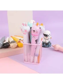 卡通减压挤压圆珠笔，0.5mm软橡胶动物造型减压笔，学生考试练习笔，文具。动物造型减压笔，慢回弹挤压圆珠笔，ins风，高性价比学生书写签名笔，高性价比减压挤压笔，水果动物造型软橡胶圆珠笔，学生文具奖品。 - 黑色 - 查看 5