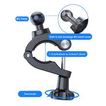 EXELQ Universal Magnetic Phone Mount, Bike/Motorcycle Handlebar-Specific, Compatible With Phones & GPS, Quick-Release Design - Black - View 9