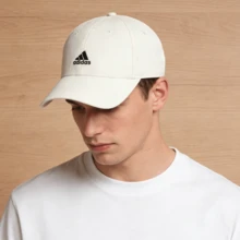 Adidas Casual Sunshade Sports Hard Top Embroidered Adjustable Baseball Cap, Unisex, Couple Style