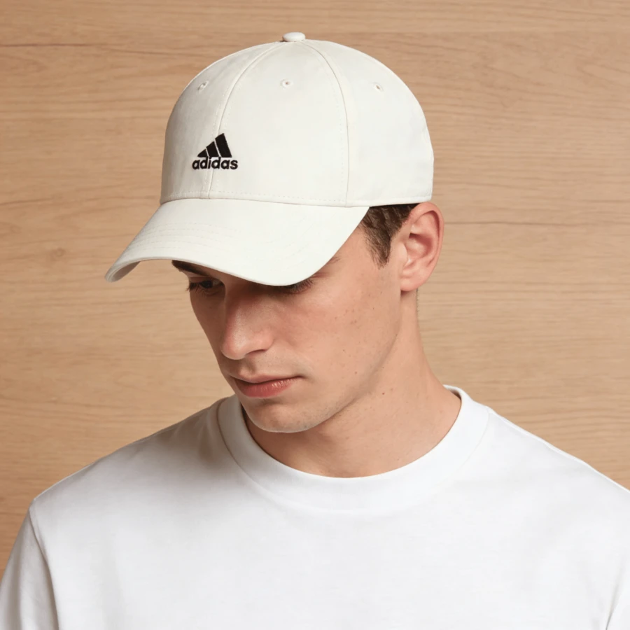 Adidas Casual Sunshade Sports Hard Top Embroidered Adjustable Baseball Cap, Unisex, Couple Style