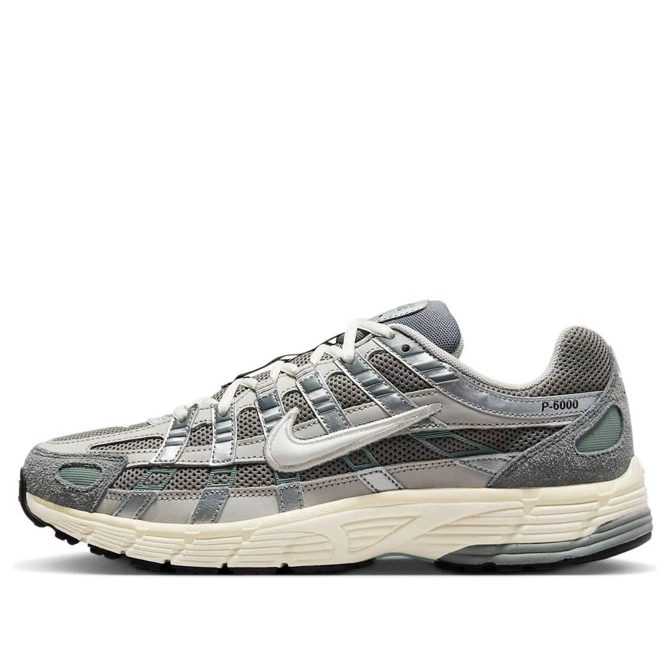 Nike P6000 Flat Pewter Light Iron Ore Men's FN7509-029 - 灰色 - 查看 1