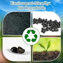 200/500/1000pcs Outdoor Shooting Black Mud Balls - Black - View 5