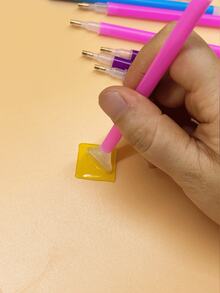 3pcs Diamond Painting Pens Set With 3 Different Size Diamond Tips, Efficient Diamond Art Pen Tools For DIY Diamond Painting Craft Making - Multicolor - View 4