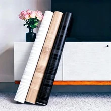 60cm Wood Grain Sticker Self-Adhesive High Quality Wallpaper Suitable For Kitchen Countertops Cabinets Tables Walls Renovation - Multicolor - View 2