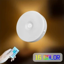 Bộ 1/3/6 đèn LED từ tính sạc USB có điều khiển từ xa và chức năng hẹn giờ điều chỉnh độ sáng, thích hợp cho phòng ngủ, tủ quần áo, tủ đựng đồ, đầu giường, hành lang và tủ trưng bày (250mAh) - USB + điều khiển từ xa - Xem 14