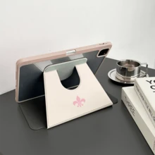 1 件复古华丽星形图案保护套 - 专为追求奢华优雅风格和精致设计的爱好者打造，翻盖式保护套带笔槽，兼容 iPad 10 代 10.9 英寸（2022 年款）/iPad Air 13 (M3 2025)/iPad Air 11 (M3 2025)/iPad Air 11 (M3 2025)/iPad 11 (A16 2025)，具备自动休眠/唤醒功能，兼容三星和小米设备。 - 粉色 - 查看 7