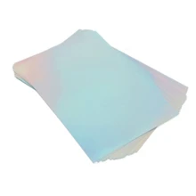 Papel adhesivo láser A4 para impresora de inyección, 22 hojas/paquete. Absorbe tinta rápidamente sin difusión ni manchas, imágenes nítidas. Resistente al agua y eficiente. Con película de aluminio, seca rápido. Apto para impresoras de inyección. Ideal para imprimir fotos, álbumes, carteles, cartas, libros y proyectos DIY. Cantidad suficiente para cubrir diversas necesidades. - Blanco - Ver 7
