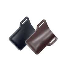 经典做旧皮革手机腰包，适合男士，是户外活动和工作的理想之选，可悬挂手机。