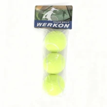 Paquete de 3 pelotas de tenis duraderas con bolsa de malla ​       Pelotas de Tenis Sin Presión, Paquete de 3 - Set de Entrenamiento de Máxima Durabilidad: 3 Pelotas de Tenis Ultra-Duraderas en una Bolsa de Malla - 1 - Ver 4