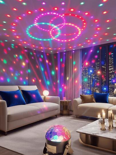Galaxy Projection Lamp - LED Night Light, Bedroom Decor, Children Sleep Aid