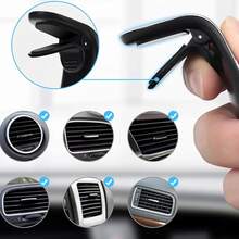 1pc Car Air Vent Magnetic Phone Holder, 360° Adjustable Universal Phone Mount Bracket, Suitable For Car AC Vent, Phones And Other Devices