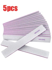 50pcs/25pcs/10pcs/5pcs/3pcs/1pc Nail Files, Professional 180/240 Grit Nail Files Double Sided Emery Board Washable Emery Boards Reusable Nail Buffers Nail Supplies,Nail Tools,Nail Art Tools,Back To School,Nails,Nail Tools - Multicolor - View 10