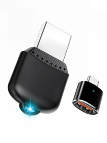 REMAX Wireless CarPlay Adapter Compatible With Apple CarPlay, Easy To Upgrade Wired CarPlay To Wireless, Instant Connectivity, Automatic Reconnect, Super Mini Car Play Dongle Compatible With IPhone Fit For Cars With Built-In CarPlay, Super Mini Size Car Accessories, Super Practical Car Stuff - M25 - View 10