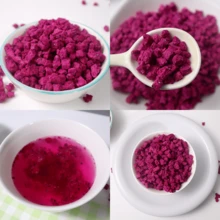 ULTHMOK Dried Dragon Fruit Cubes 77g No Additives Pure Natural Dried Fruit Snacks Smoothies - Dragon Fruit Cubes - 77g - View 2