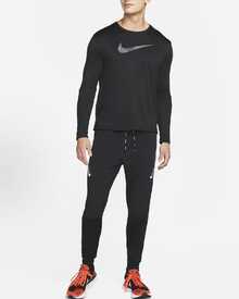 Nike Mens Lightweight Gym Jogger Pants,Men's Workout Sweatpants With Zip Pocket Black - 黑色 - 查看 4