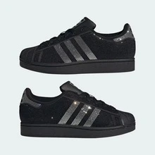 Adidas Superstar Originals 2 'Rhinestone Black Silver' Women's   IH4200 - Đen và trắng - Xem 3