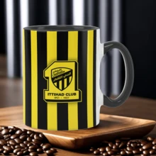 Al Ittihad Club Ceramic Mug - 11oz Coffee Tea Cup With Handle, Perfect Back To School Gift For Football Fans - Multicolor - View 7
