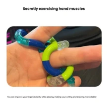 tangle 官方授权纹理指尖玩具，ADHD专注力训练手指玩具，光滑舒缓压力玩具 - 扭扭樂解壓玩具-紋理-鸚鵡 - 查看 6