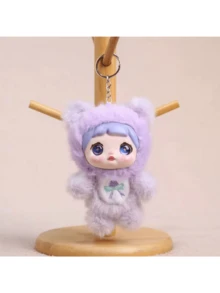 新款树脂水果玩偶钥匙扣，可爱小摆件吊坠，包包挂饰，玩偶，生日/新年礼物 - 彩色 - 查看 9