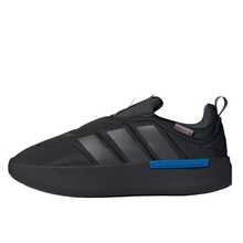 Giày lười cổ thấp adidas Adipuff dệt kim mũi tròn, kiểu dáng thường ngày, unisex. - màu đen - Xem 2