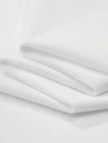 Men's Casual Versatile Numeric & English Slogan Printed Hooded Short Sleeve T-Shirt, Spring/Summer - White - View 7