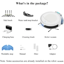 LEFANT M310 Ultra Robot Vacuum Mop 6000Pa Suction 3.1in Ultra Slim 170Mins 3D Navigation APP Control Pet Hair Carpet - EU C Type Plug(220-240V) - View 13