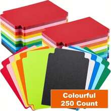 25pcs/Pack Trading Card Divider Tabs, Multi-Color Card Page Dividers, Matte Plastic Card Separators With Labels, Suitable For Games And Sports, 6.86 X 9.65 Cm
